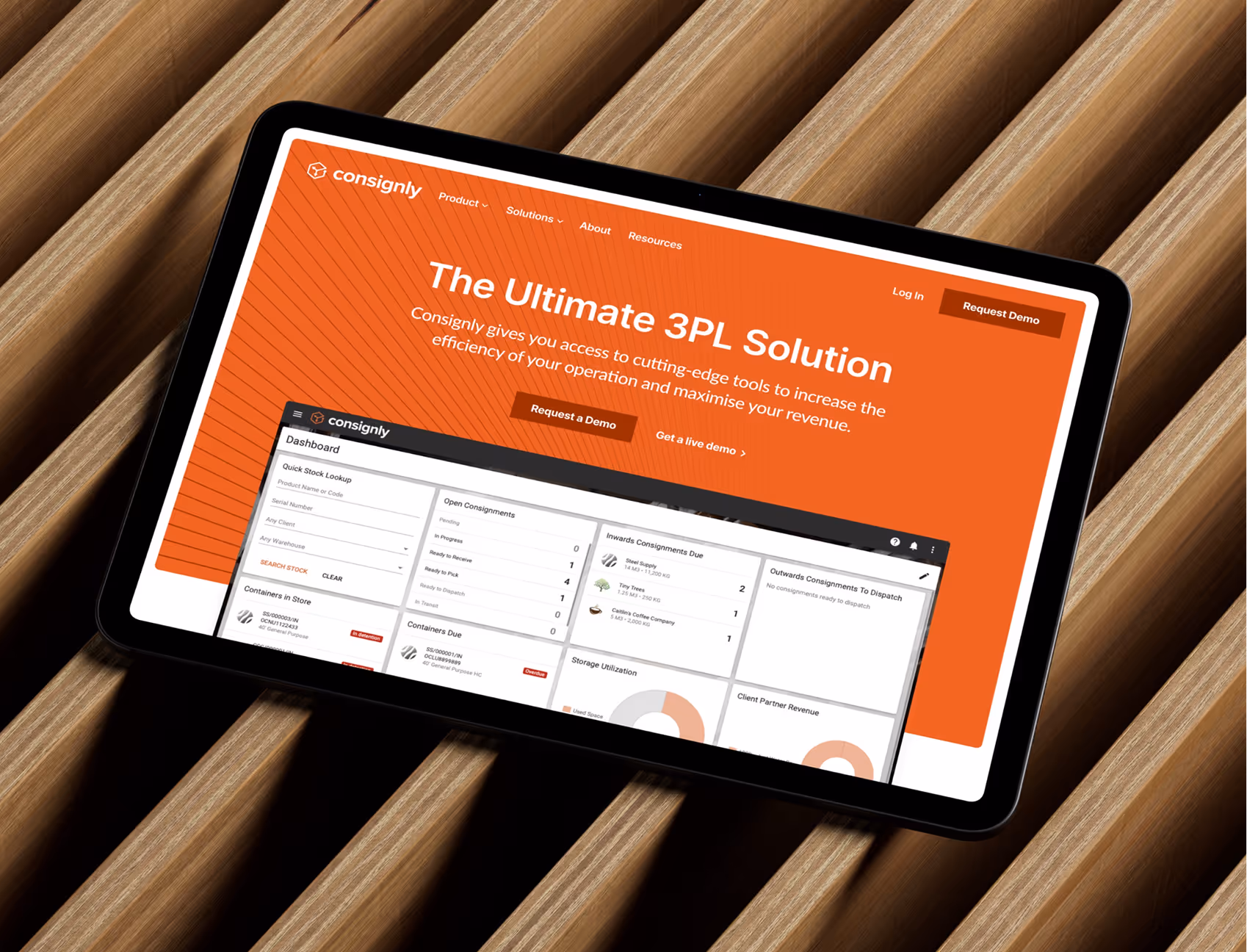 Consignly Ipad Mockup
